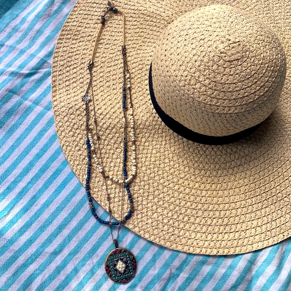 Lucky Brand boho pendant necklace